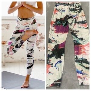Lululemon High Times Pant *Full-On Luon White Multicolor 21920